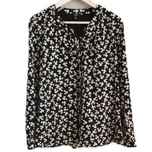 Jacob black & white blouse